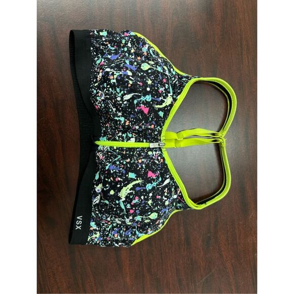 Victoria's Secret Other - Victoria’s Secret Paint Splatter Sports Bra Size 36B